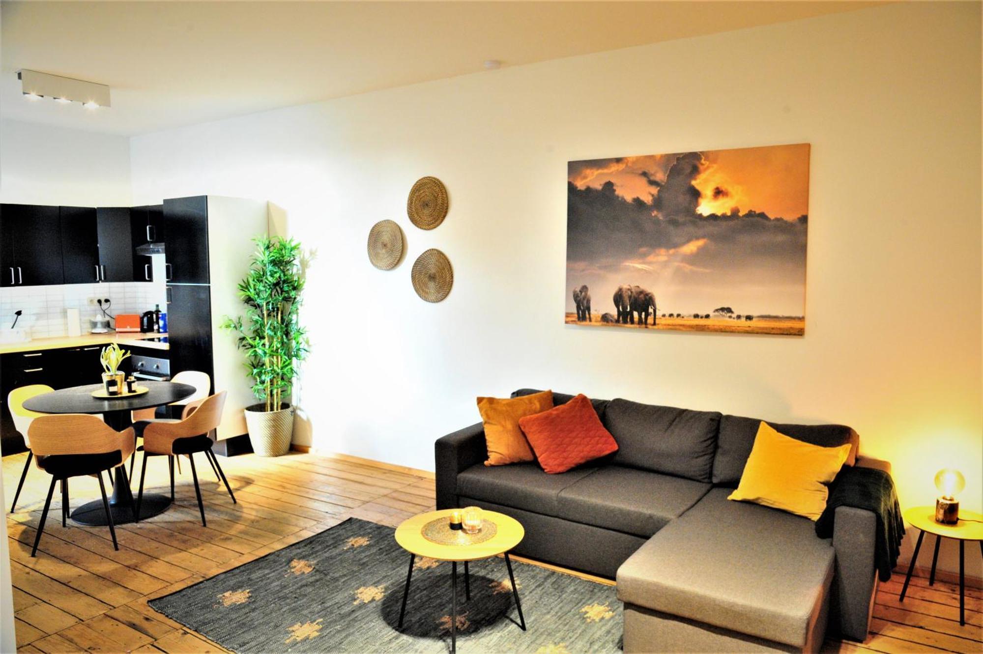 Boho Apartments - 2 Bedrooms Антверпен Экстерьер фото